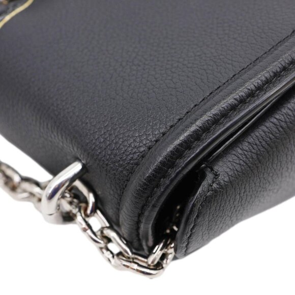Louis Vuitton  Chain It Leather Crossbody Bag Black - Picture 6 of 13